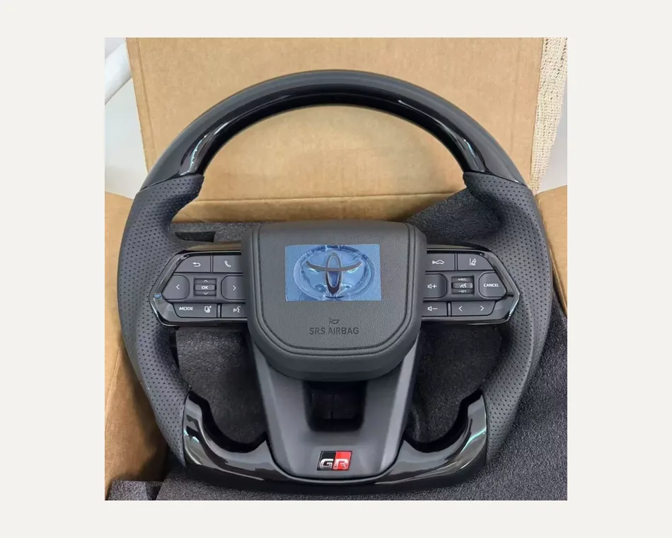 Toyota LC200 Carbon Fiber Steering Wheel — Custom Steering Wheel